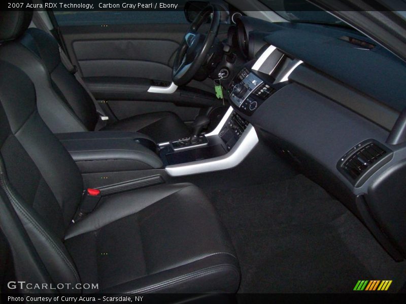 Carbon Gray Pearl / Ebony 2007 Acura RDX Technology