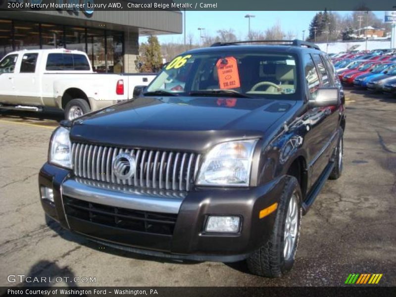 Charcoal Beige Metallic / Camel 2006 Mercury Mountaineer Luxury AWD