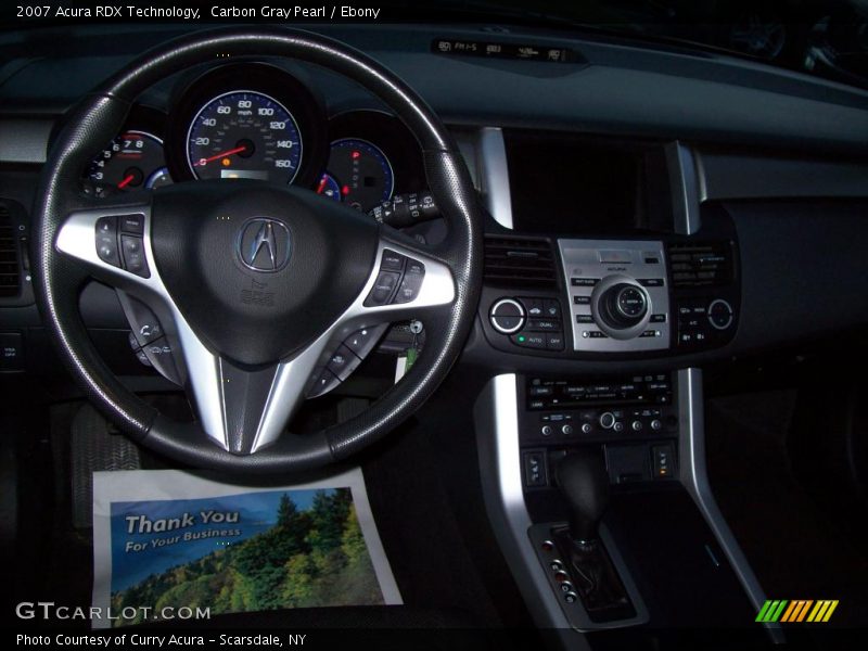 Carbon Gray Pearl / Ebony 2007 Acura RDX Technology