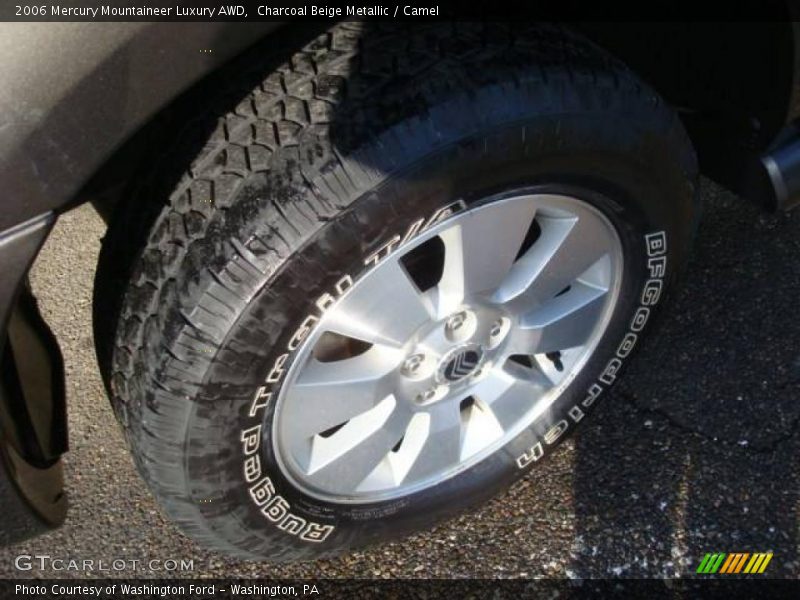 Charcoal Beige Metallic / Camel 2006 Mercury Mountaineer Luxury AWD