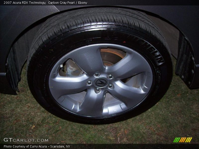 Carbon Gray Pearl / Ebony 2007 Acura RDX Technology