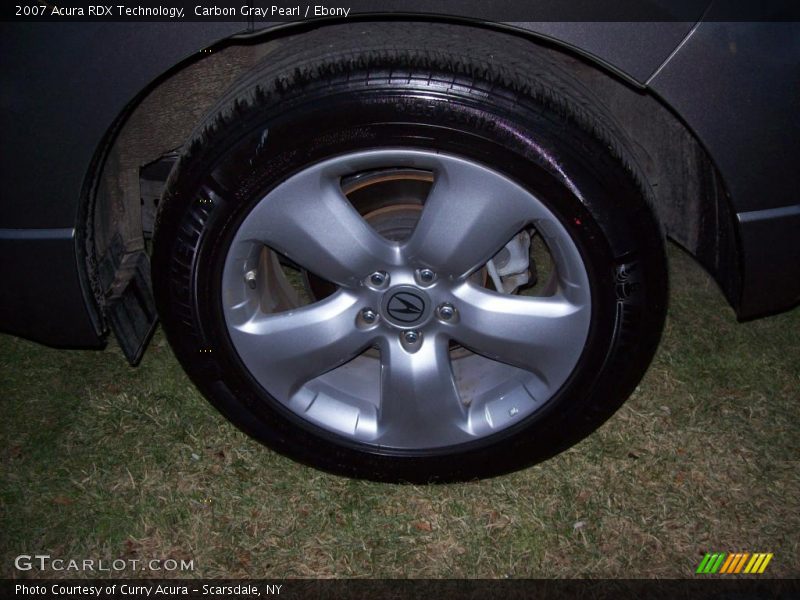 Carbon Gray Pearl / Ebony 2007 Acura RDX Technology