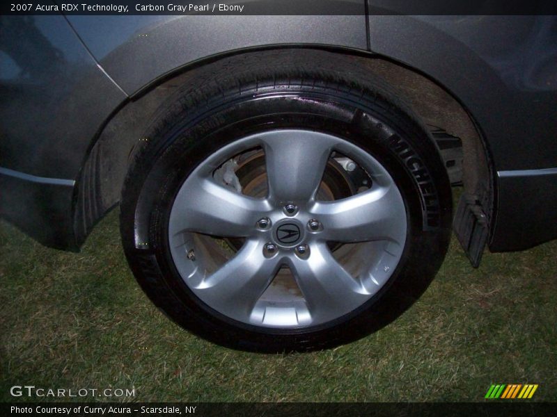 Carbon Gray Pearl / Ebony 2007 Acura RDX Technology