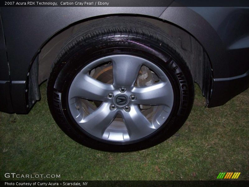 Carbon Gray Pearl / Ebony 2007 Acura RDX Technology