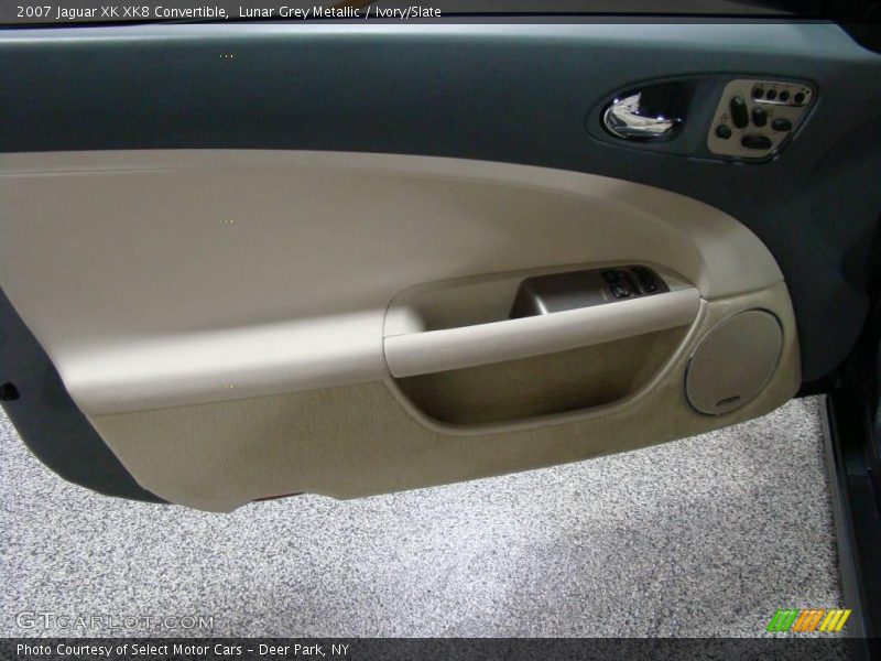 Lunar Grey Metallic / Ivory/Slate 2007 Jaguar XK XK8 Convertible