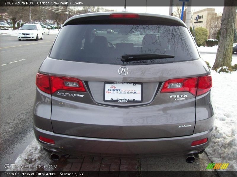 Carbon Gray Pearl / Ebony 2007 Acura RDX