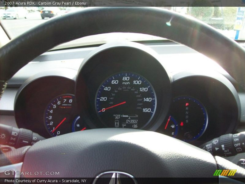 Carbon Gray Pearl / Ebony 2007 Acura RDX