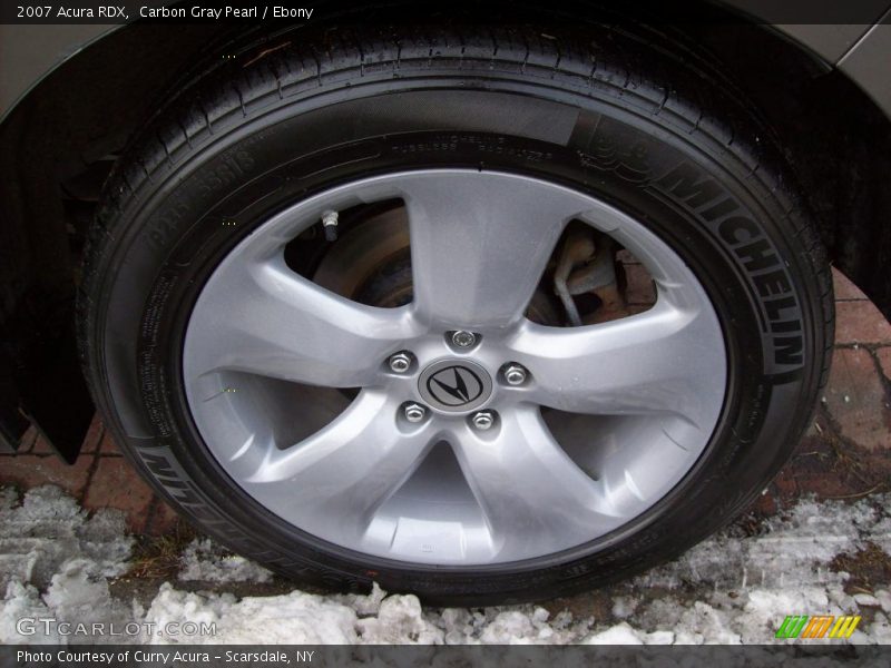 Carbon Gray Pearl / Ebony 2007 Acura RDX