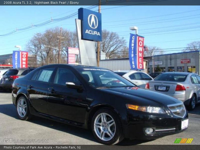 Nighthawk Black Pearl / Ebony 2008 Acura TL 3.2