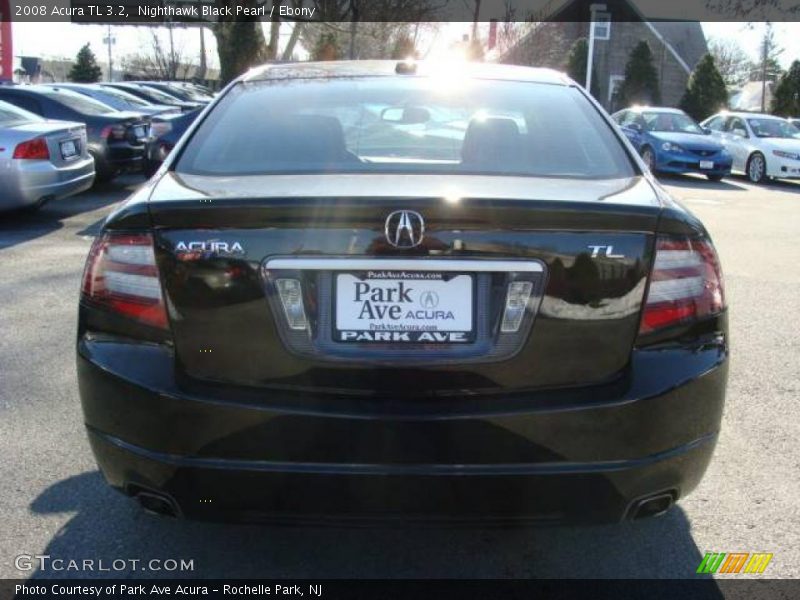 Nighthawk Black Pearl / Ebony 2008 Acura TL 3.2