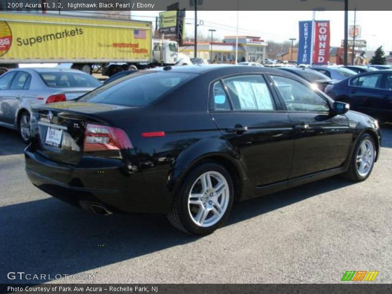 Nighthawk Black Pearl / Ebony 2008 Acura TL 3.2