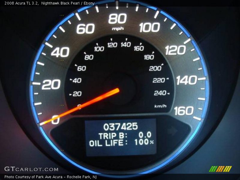 Nighthawk Black Pearl / Ebony 2008 Acura TL 3.2