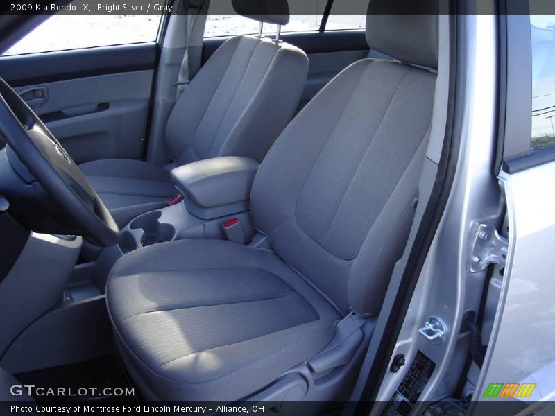 Bright Silver / Gray 2009 Kia Rondo LX