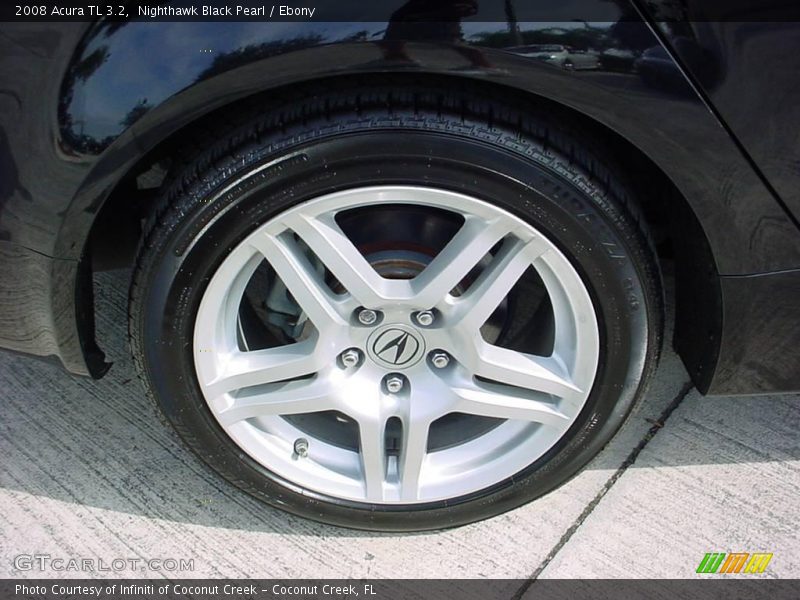 Nighthawk Black Pearl / Ebony 2008 Acura TL 3.2