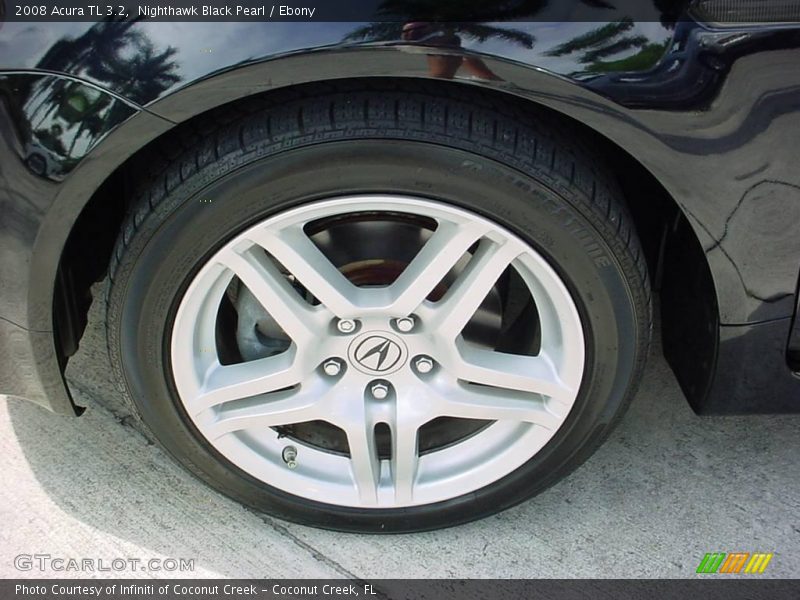 Nighthawk Black Pearl / Ebony 2008 Acura TL 3.2