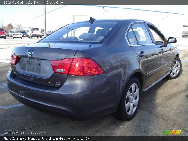Midnight Gray / Gray 2009 Kia Optima LX