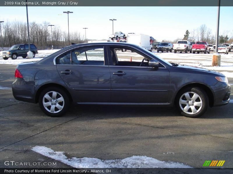 Midnight Gray / Gray 2009 Kia Optima LX