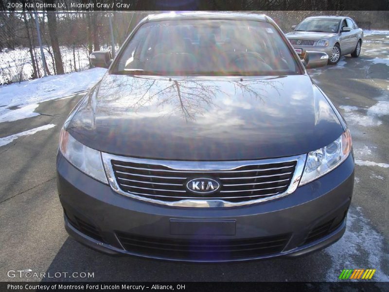 Midnight Gray / Gray 2009 Kia Optima LX
