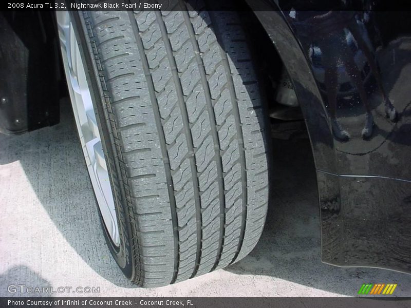 Nighthawk Black Pearl / Ebony 2008 Acura TL 3.2
