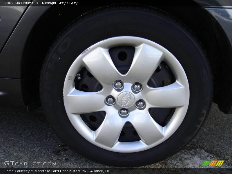 Midnight Gray / Gray 2009 Kia Optima LX