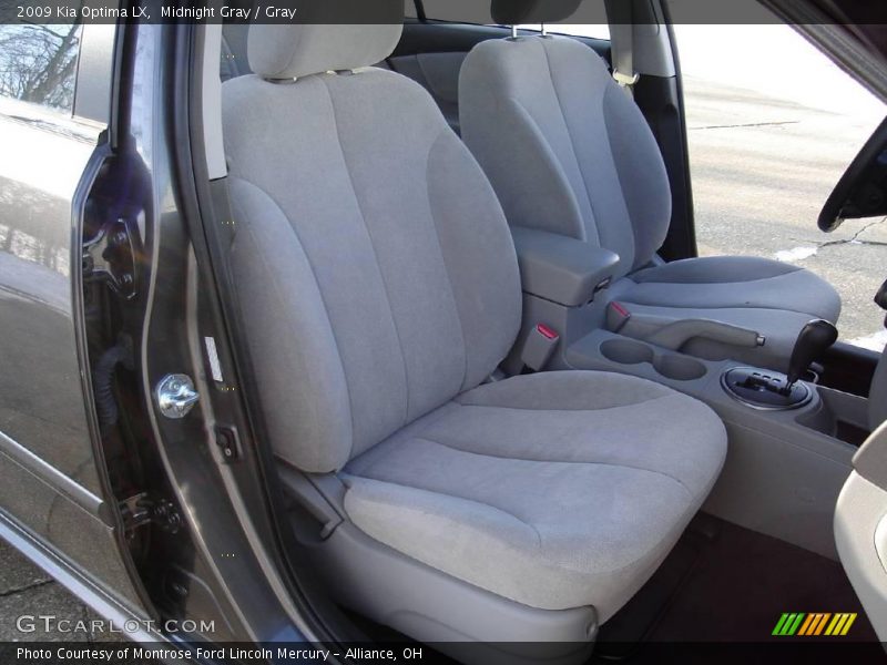 Midnight Gray / Gray 2009 Kia Optima LX