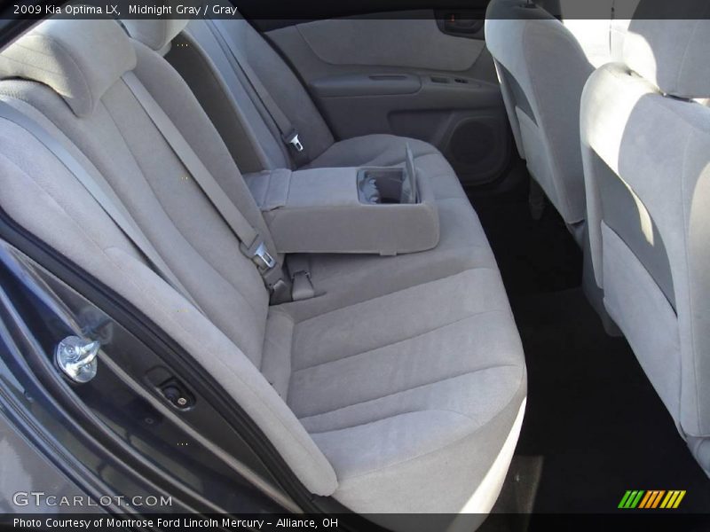 Midnight Gray / Gray 2009 Kia Optima LX