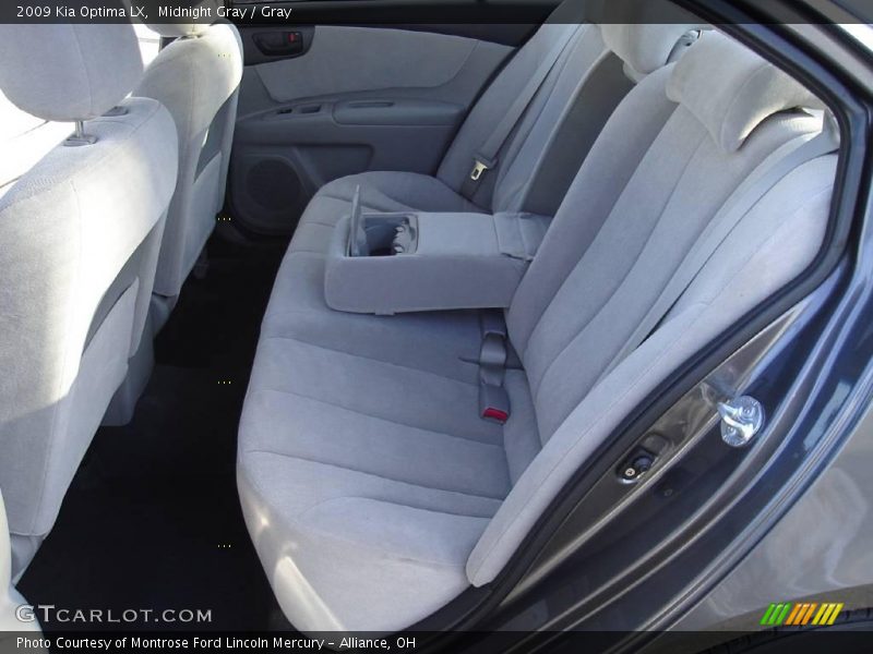Midnight Gray / Gray 2009 Kia Optima LX