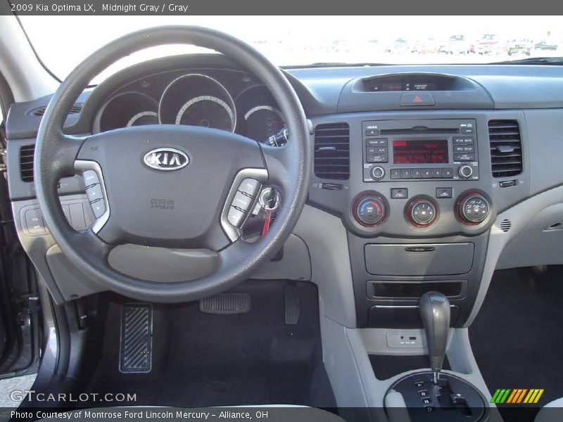 Midnight Gray / Gray 2009 Kia Optima LX