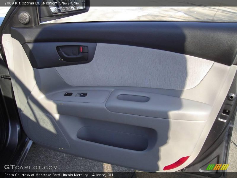 Midnight Gray / Gray 2009 Kia Optima LX