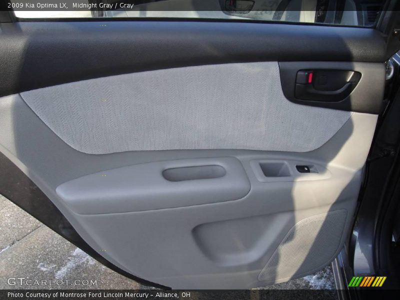 Midnight Gray / Gray 2009 Kia Optima LX