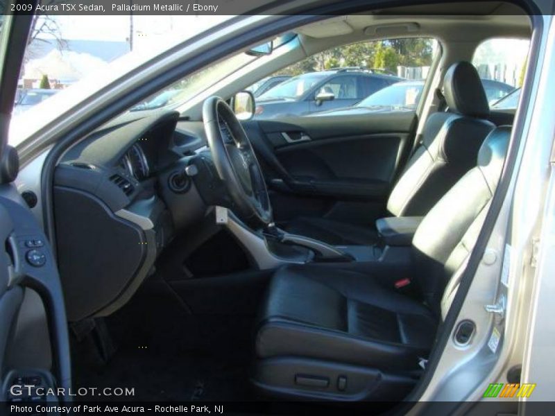 Palladium Metallic / Ebony 2009 Acura TSX Sedan