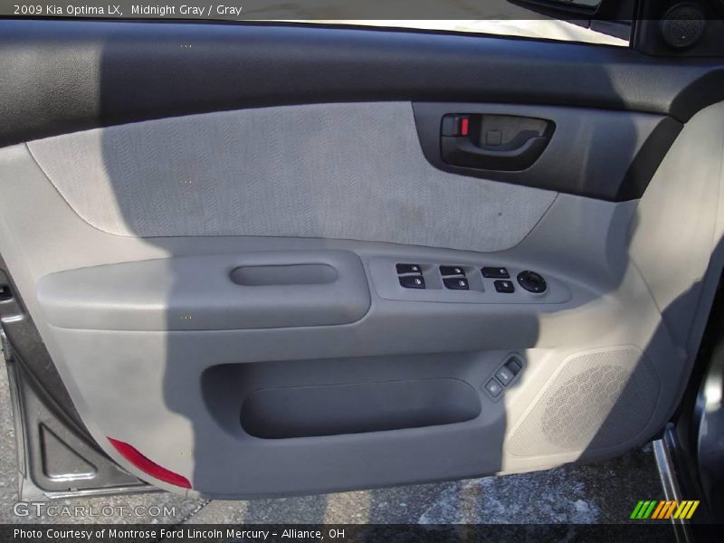 Midnight Gray / Gray 2009 Kia Optima LX