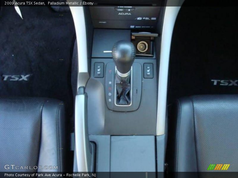 Palladium Metallic / Ebony 2009 Acura TSX Sedan