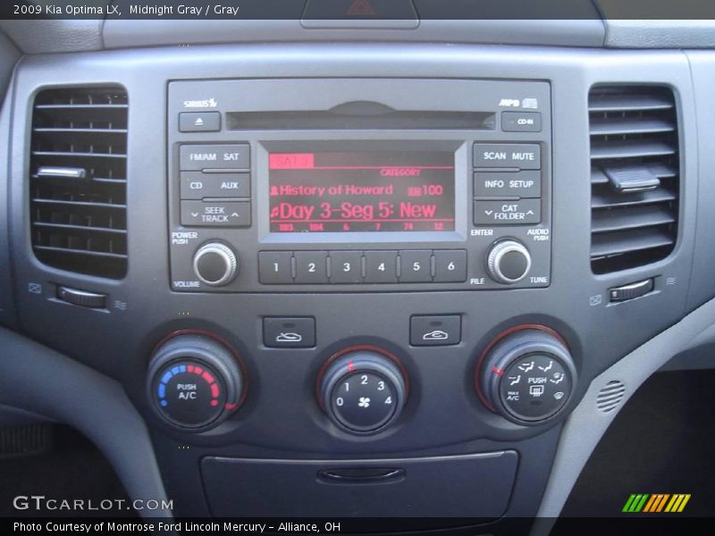 Midnight Gray / Gray 2009 Kia Optima LX