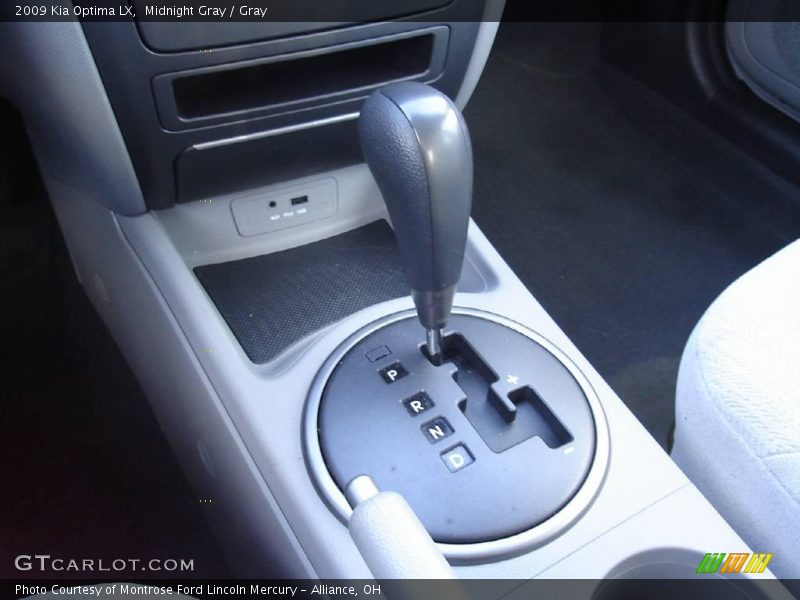 Midnight Gray / Gray 2009 Kia Optima LX