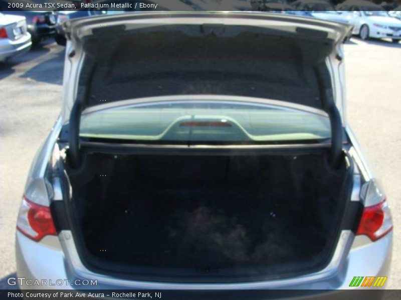 Palladium Metallic / Ebony 2009 Acura TSX Sedan