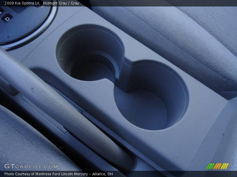 Midnight Gray / Gray 2009 Kia Optima LX
