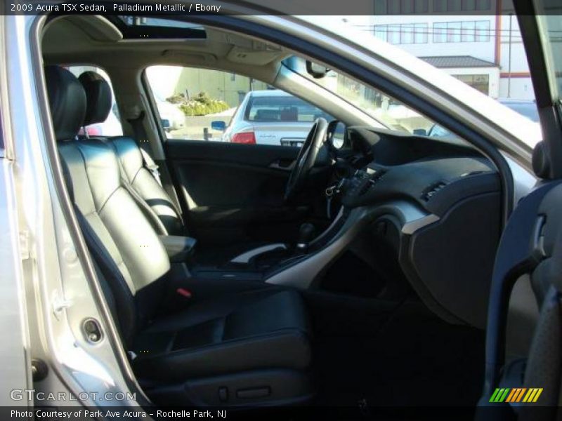 Palladium Metallic / Ebony 2009 Acura TSX Sedan