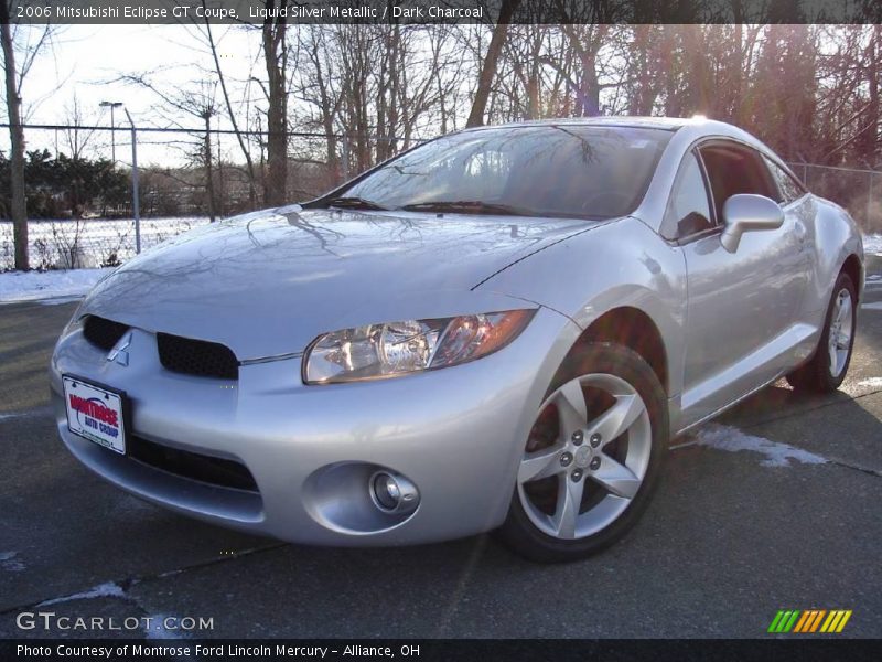 Liquid Silver Metallic / Dark Charcoal 2006 Mitsubishi Eclipse GT Coupe