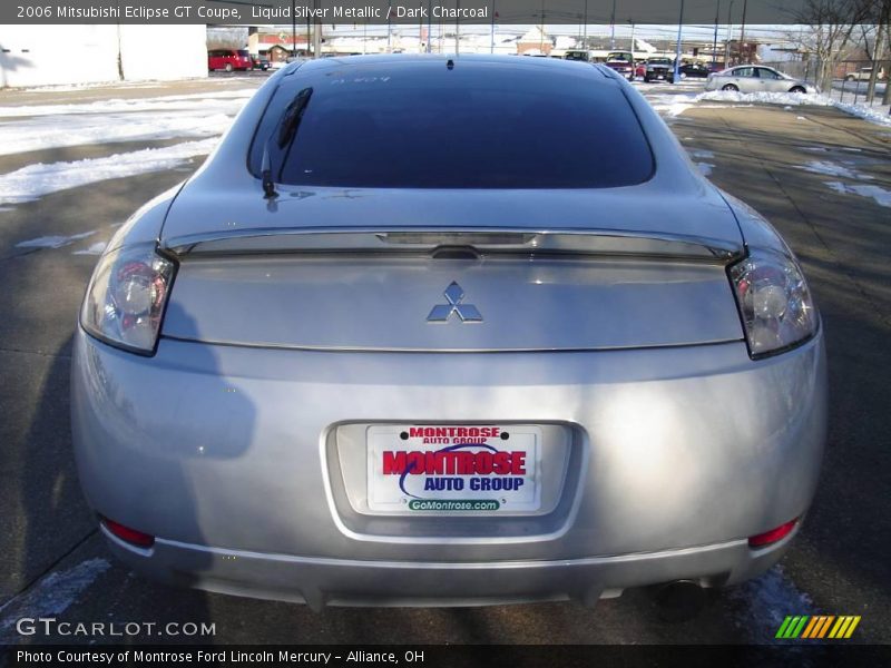 Liquid Silver Metallic / Dark Charcoal 2006 Mitsubishi Eclipse GT Coupe