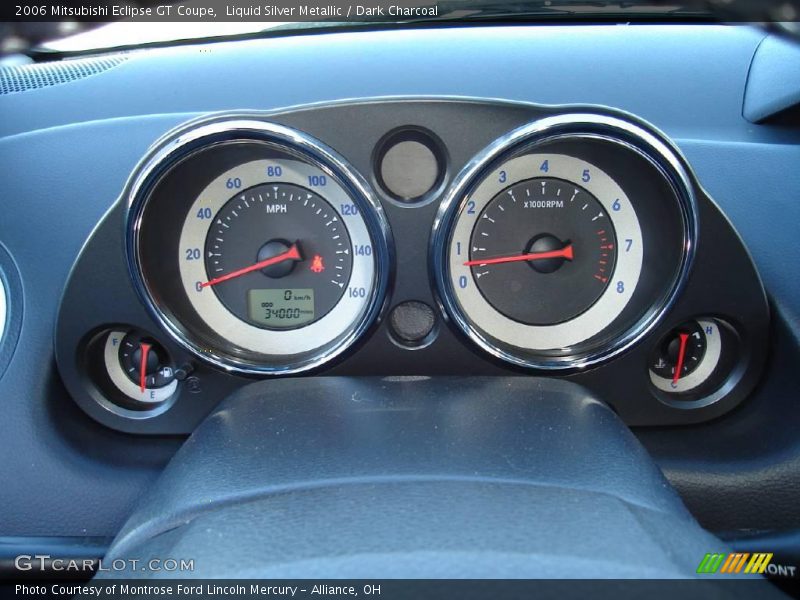 Liquid Silver Metallic / Dark Charcoal 2006 Mitsubishi Eclipse GT Coupe