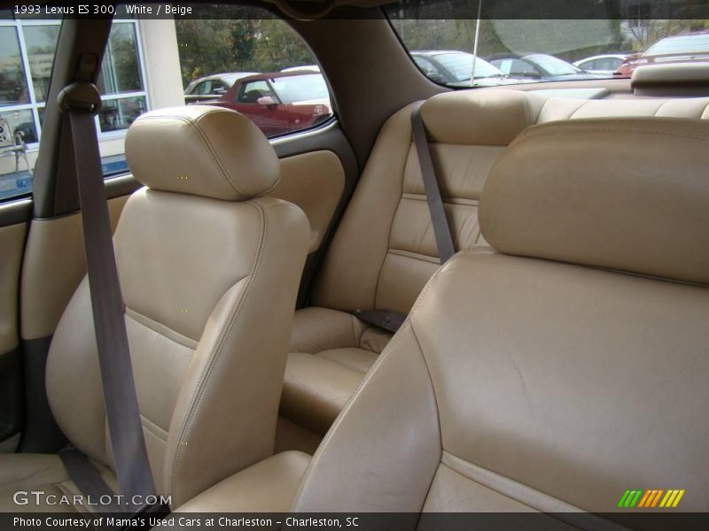 White / Beige 1993 Lexus ES 300