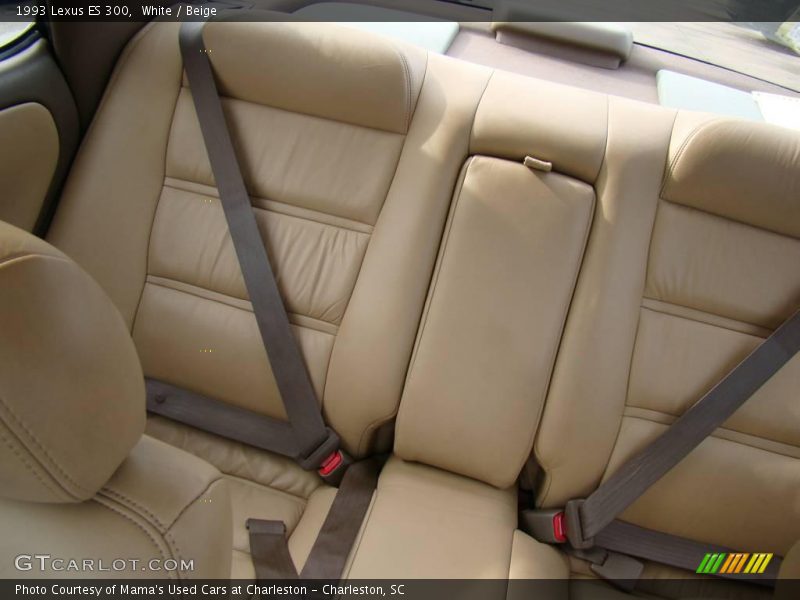 White / Beige 1993 Lexus ES 300