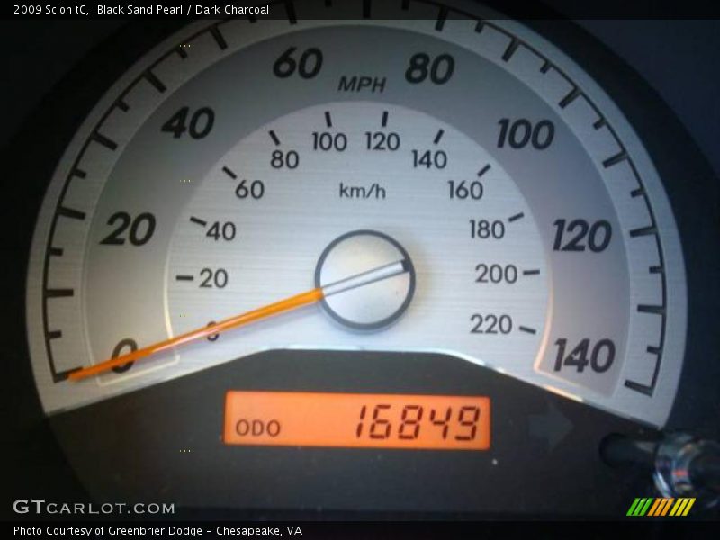 Black Sand Pearl / Dark Charcoal 2009 Scion tC