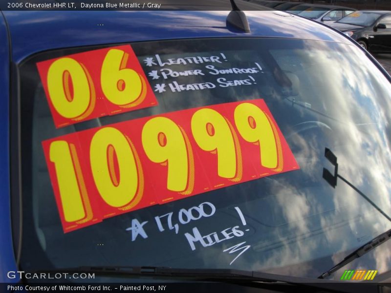 Daytona Blue Metallic / Gray 2006 Chevrolet HHR LT