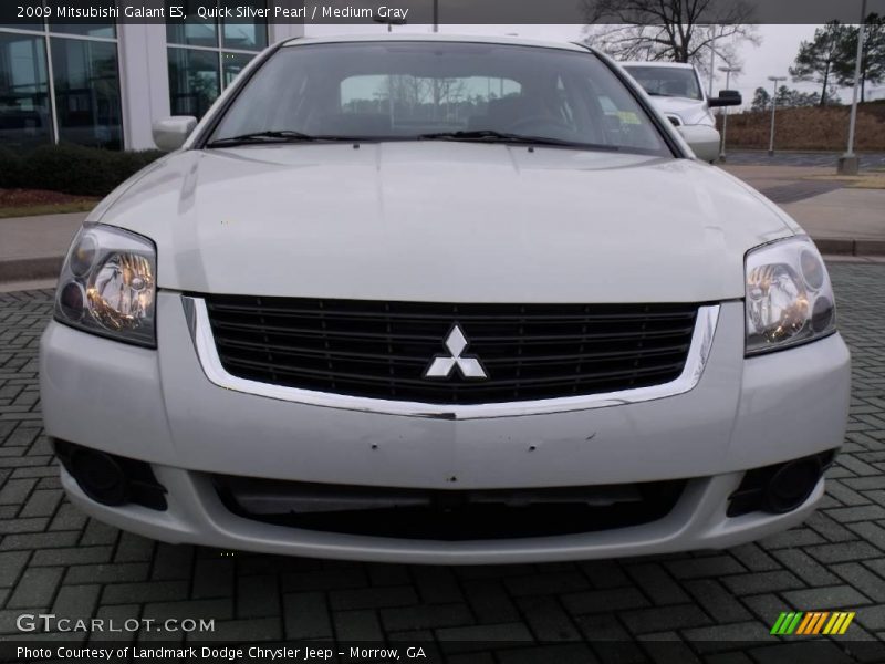 Quick Silver Pearl / Medium Gray 2009 Mitsubishi Galant ES