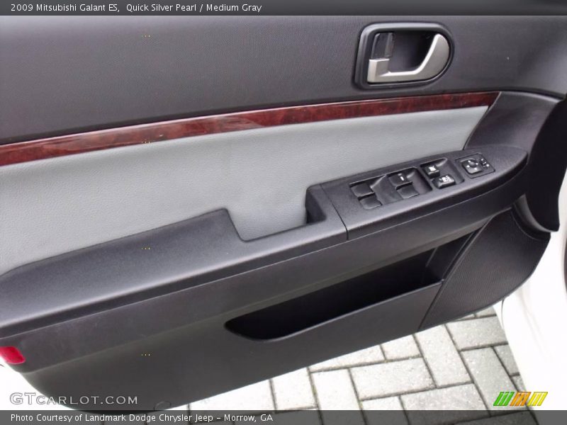 Quick Silver Pearl / Medium Gray 2009 Mitsubishi Galant ES