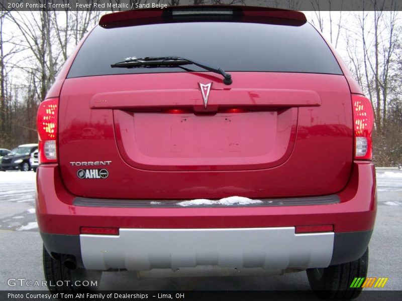 Fever Red Metallic / Sand Beige 2006 Pontiac Torrent