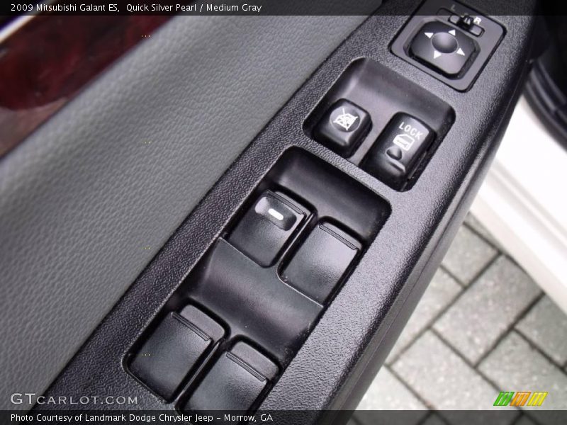 Quick Silver Pearl / Medium Gray 2009 Mitsubishi Galant ES
