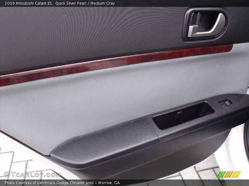 Quick Silver Pearl / Medium Gray 2009 Mitsubishi Galant ES
